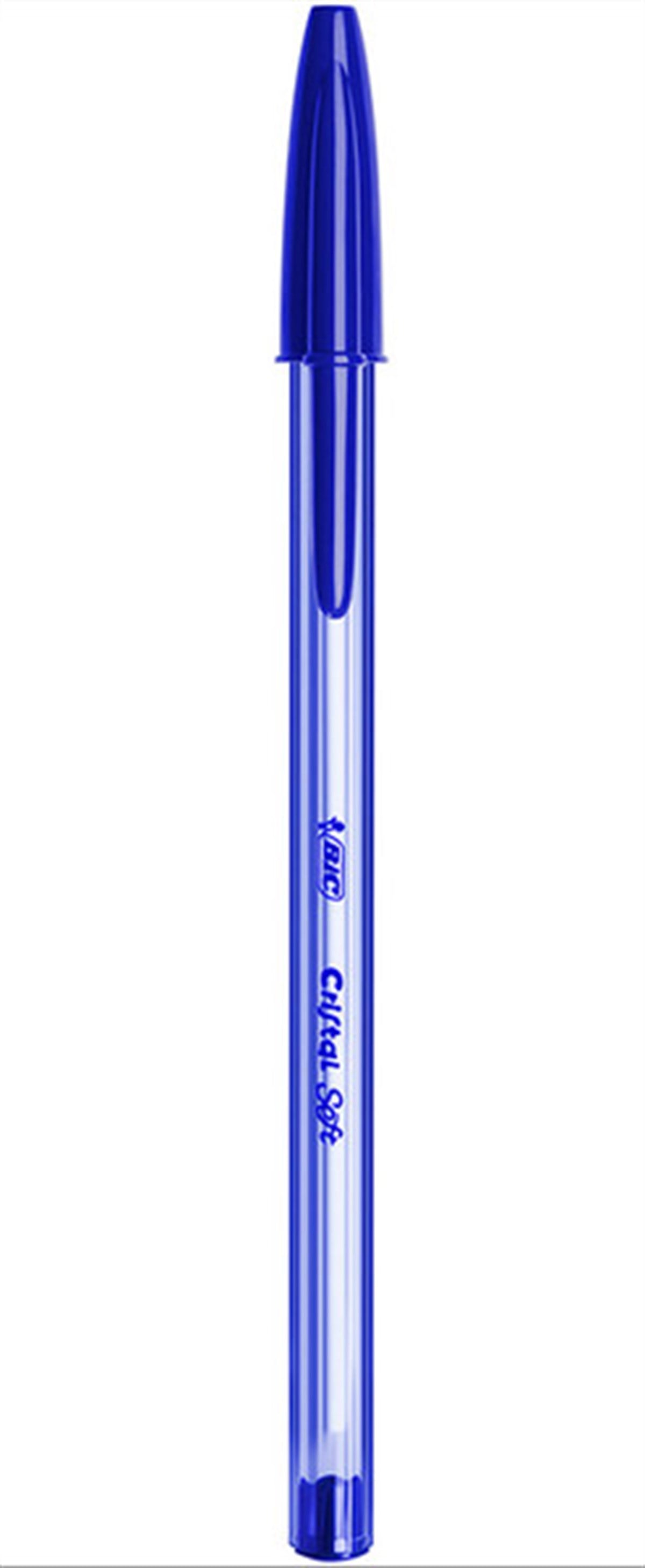Bic 918519 Cristal Soft 1,2Mm Tükenmez Kalem Mavi Adet 