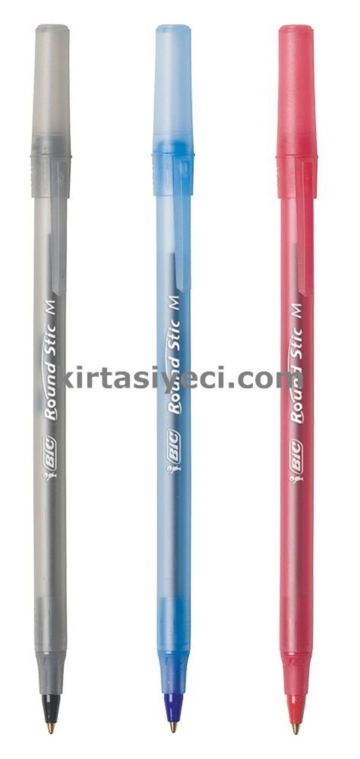 Bic 921403 Round Stic Simply 1,0Mm Tükenmez Kalem Mavi 60Li Kutu  