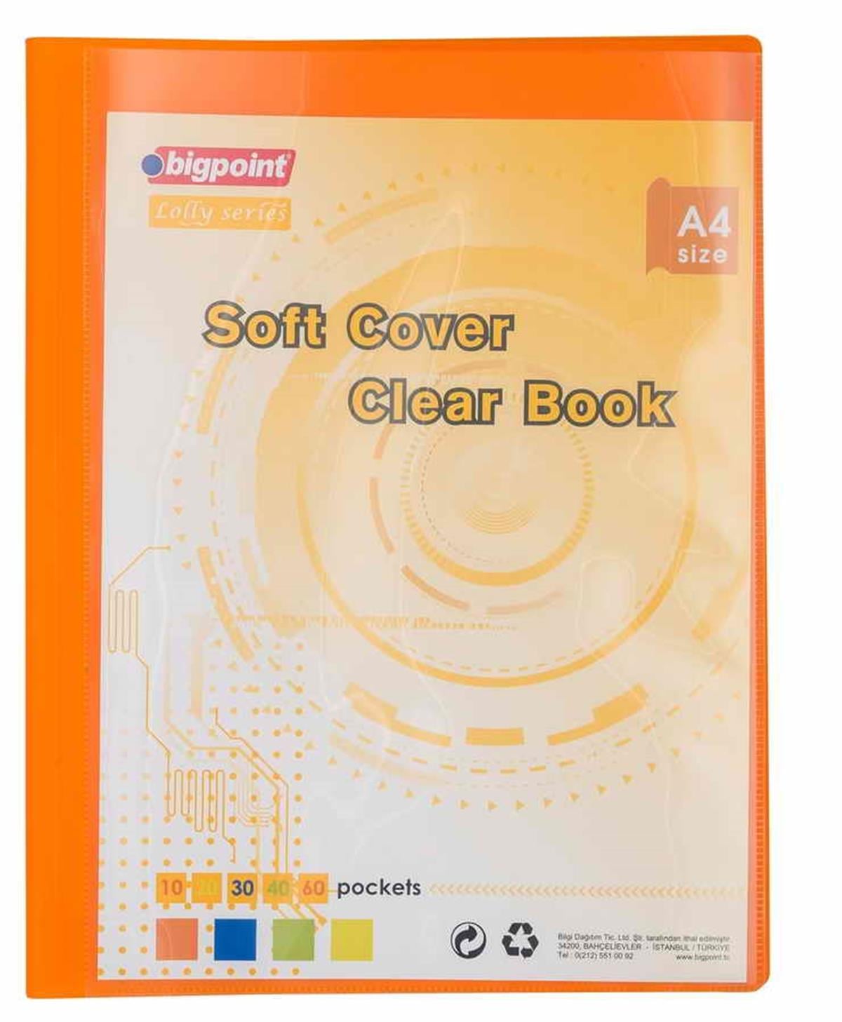 Bigpoint BP203S-45 Lolly Serisi Soft Sunum Dosyası Cepli 30 Yaprak Turuncu