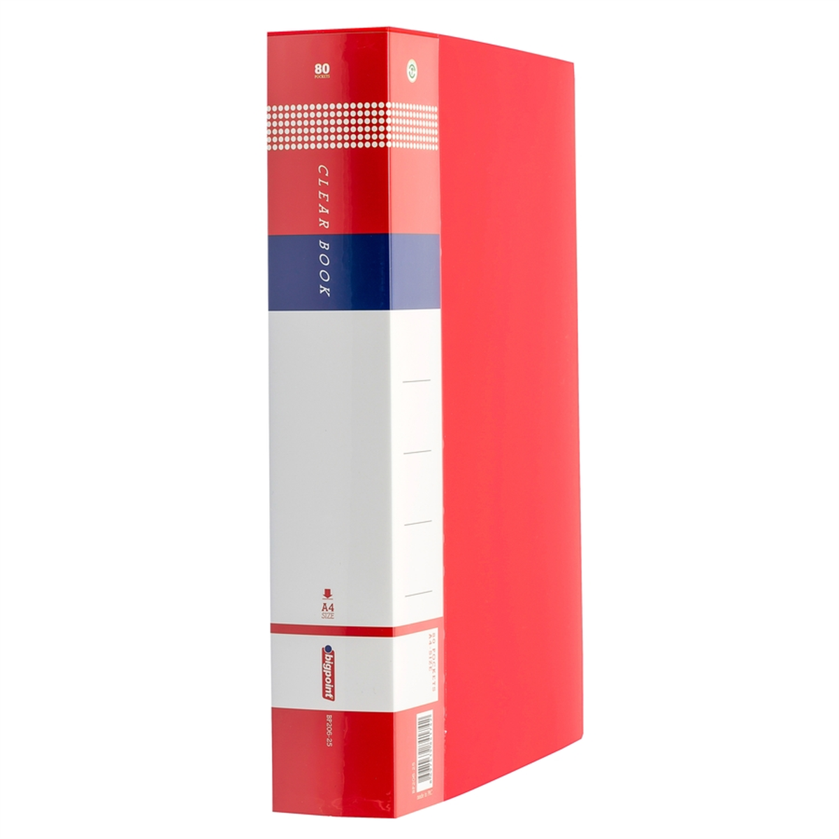 Bigpoint BP206-25 Sunum Dosyası 80 Yaprak Kırmızı
