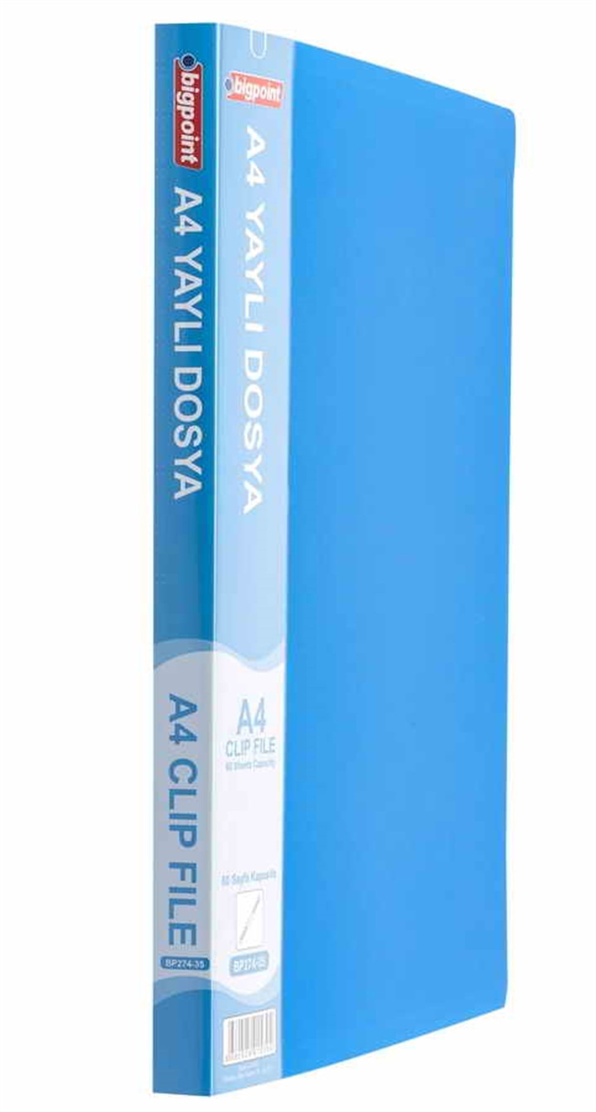 Bigpoint Bp274-35 Yayli Dosya A4 Mat Mavi Adet