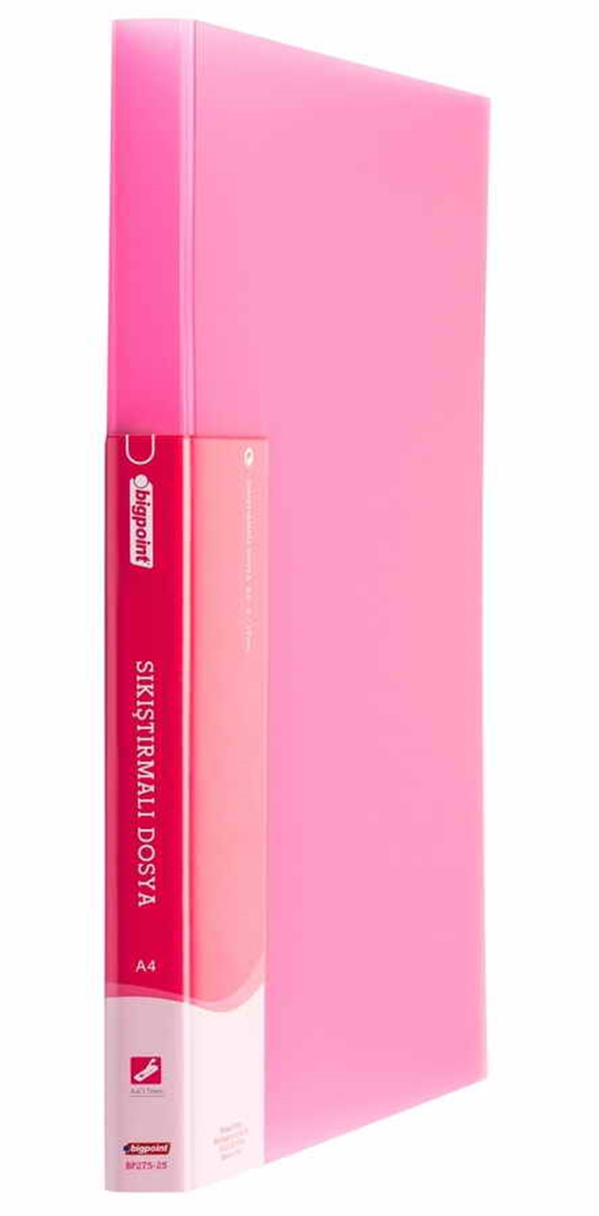 Bigpoint Bp275-25 Sikistirmali Dosya Kirmizi