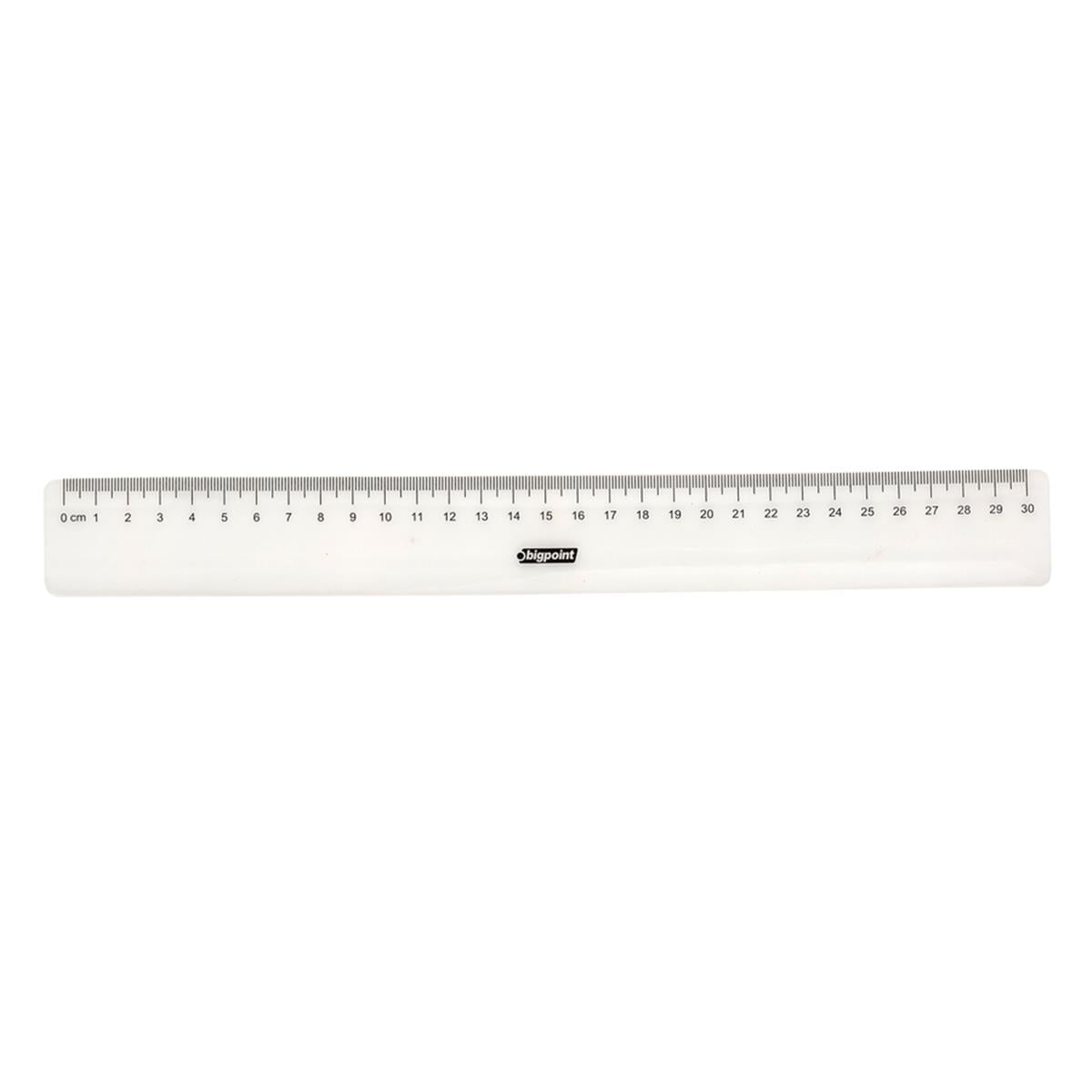 Bigpoint Bp361-03 Plastik Geniş Cetvel 30Cm 