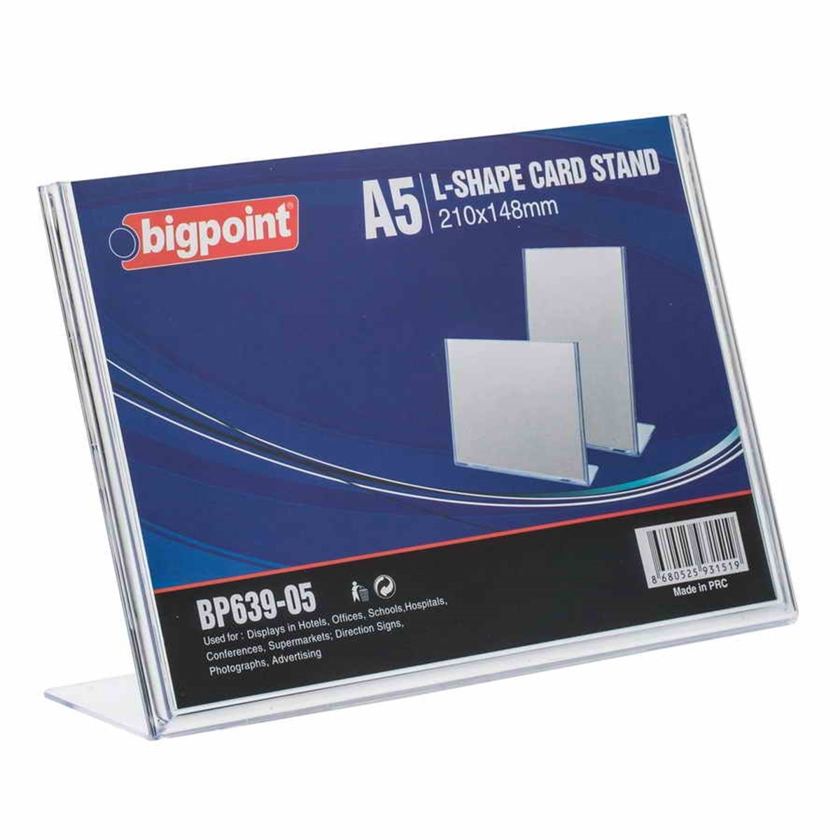 Bigpoint Bp639-05 Kart Standi Yatay A5