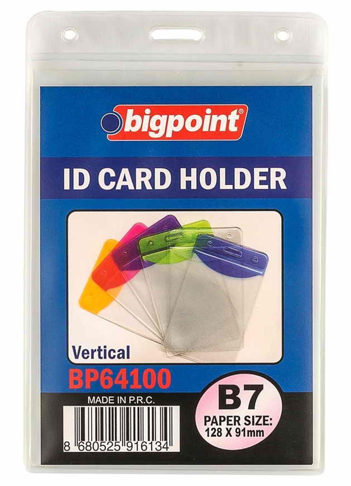 Bigpoint Bp641 Kilitli Kart Poşeti Dikey 91x128 Mm Adet