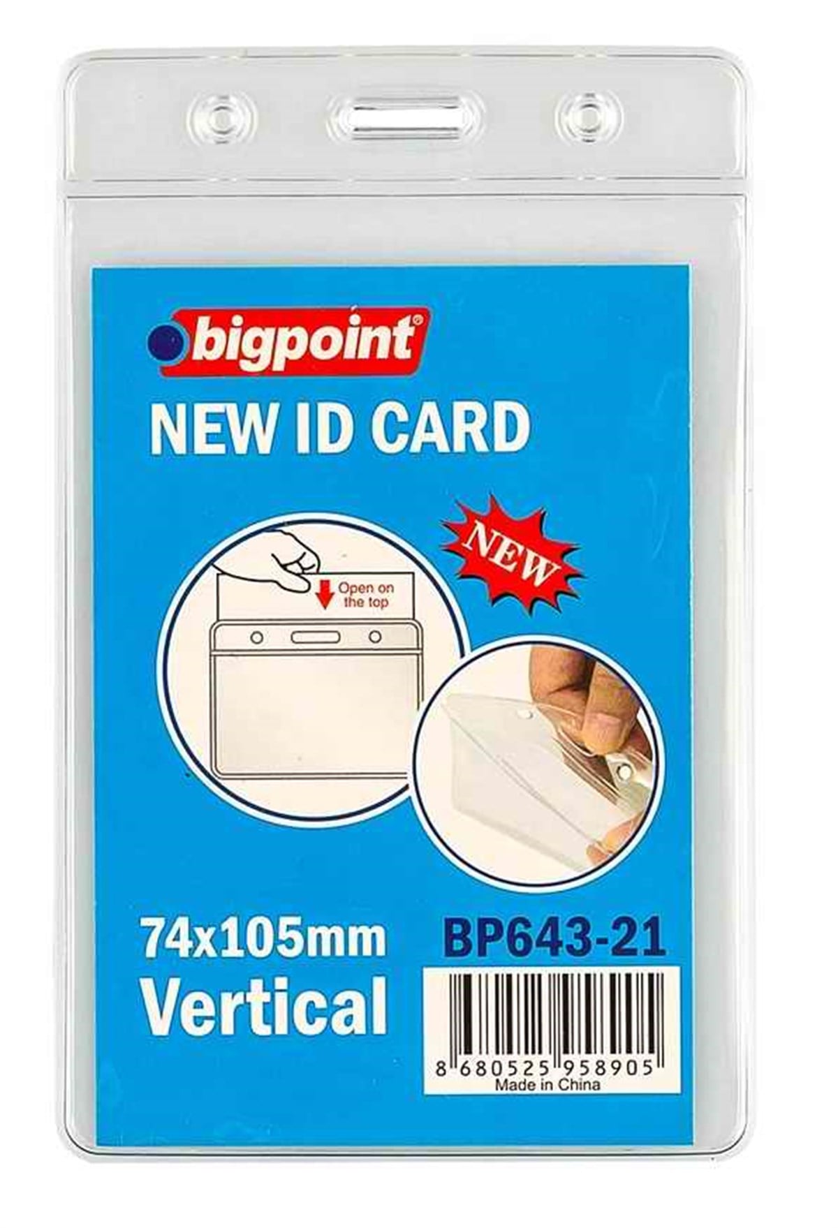 Bigpoint Bp643-21 Kart Poseti Dikey 74X105 Adet
