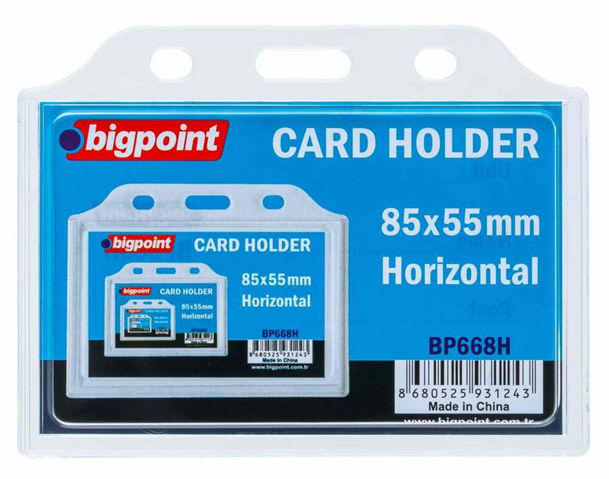 Bigpoint Bp668h Kart Poşeti Yatay 85x55mm Adet