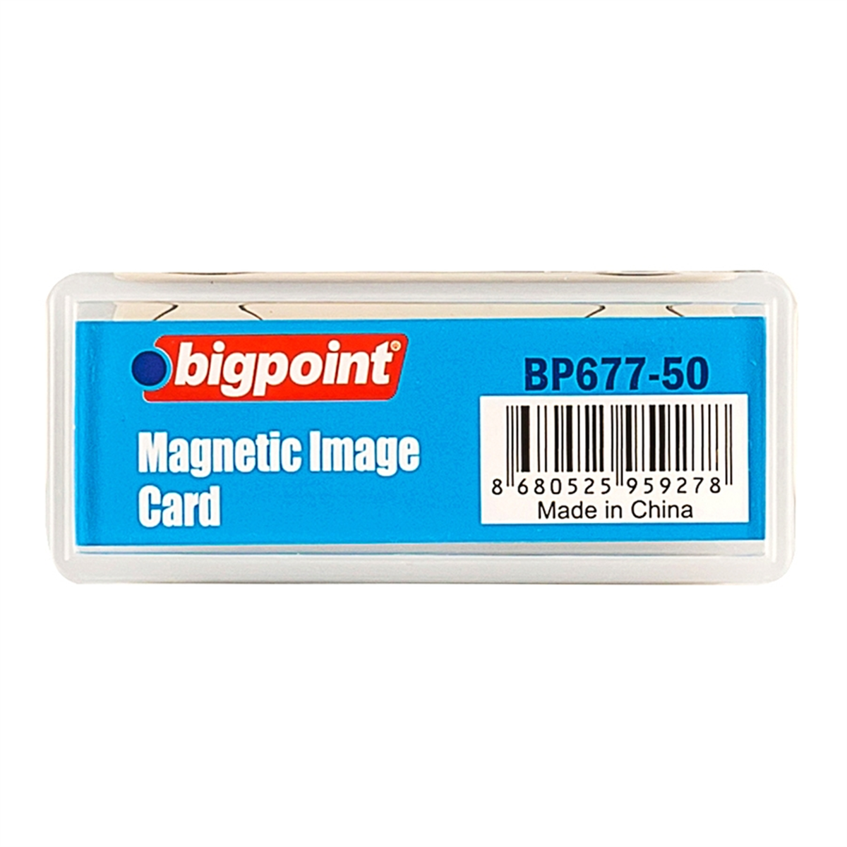 Bigpoint Bp677-50 Akrilik Miknatisli Isimlik Seffaf