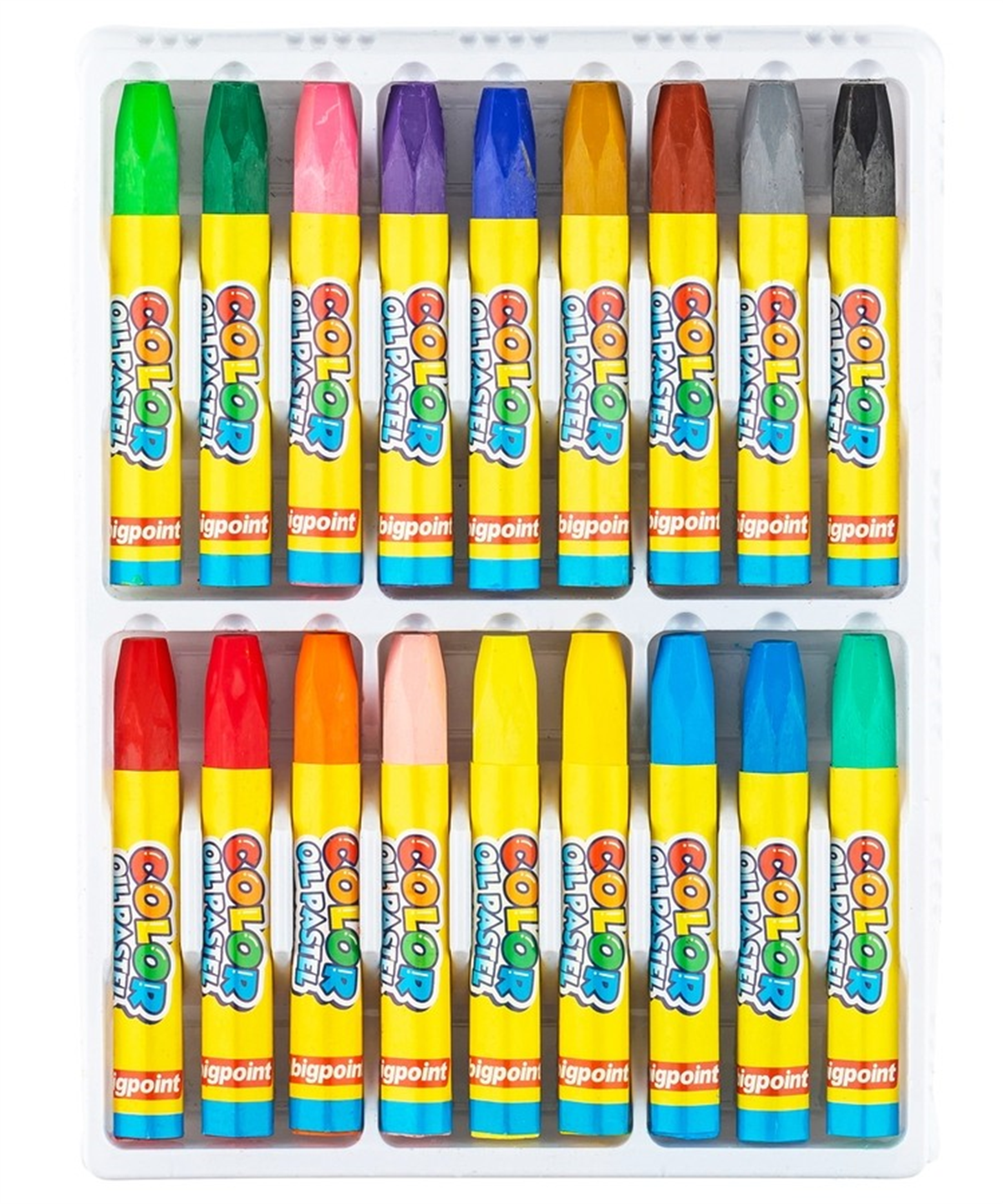 Bigpoint BP740-18 Pastel Boya 18Li Karton Kutu
