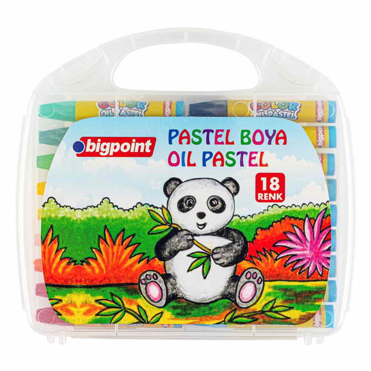 Bigpoint BP741-18 Pastel Boya Çantalı 18Li