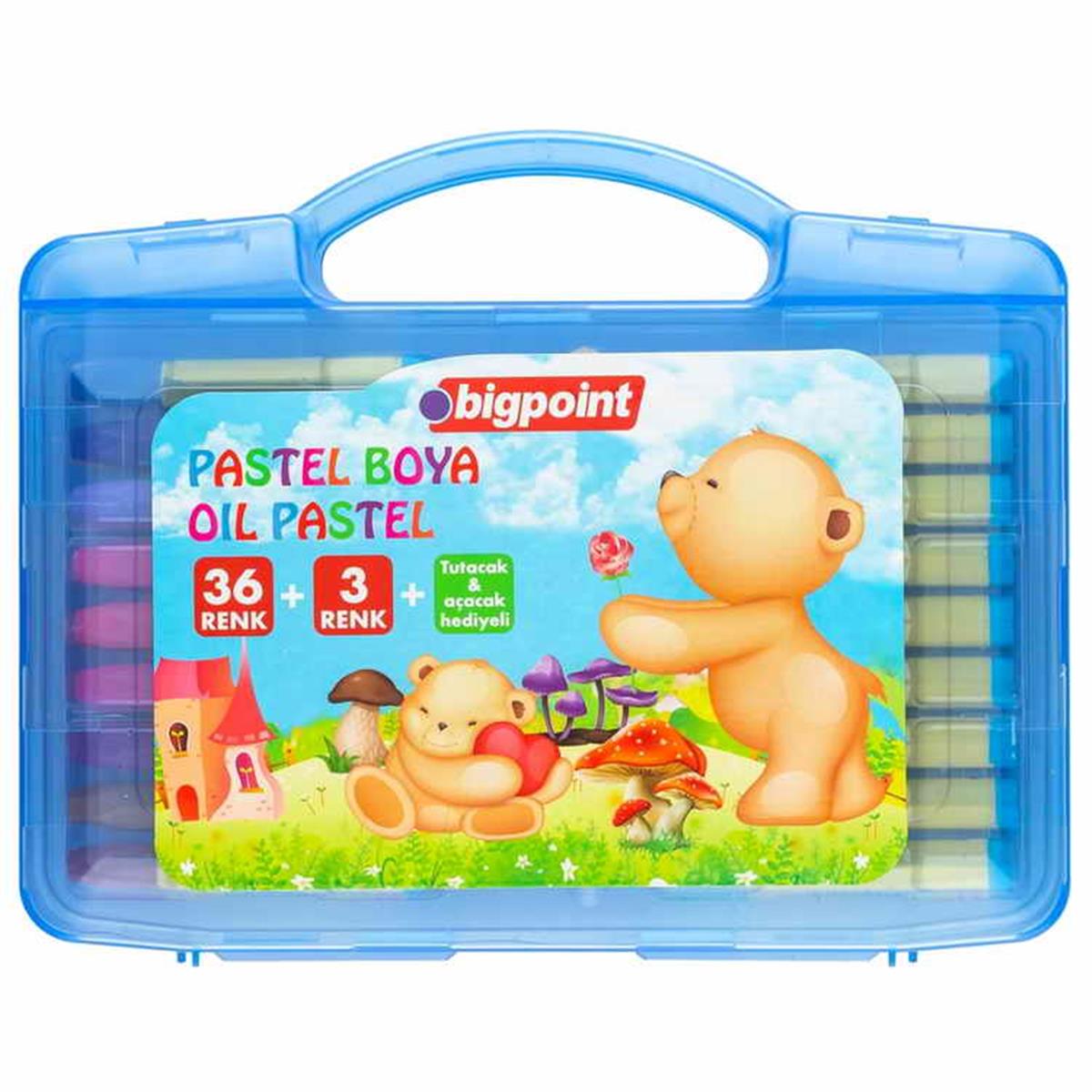Bigpoint BP741-36M Pastel Boya Çantalı 36Lı