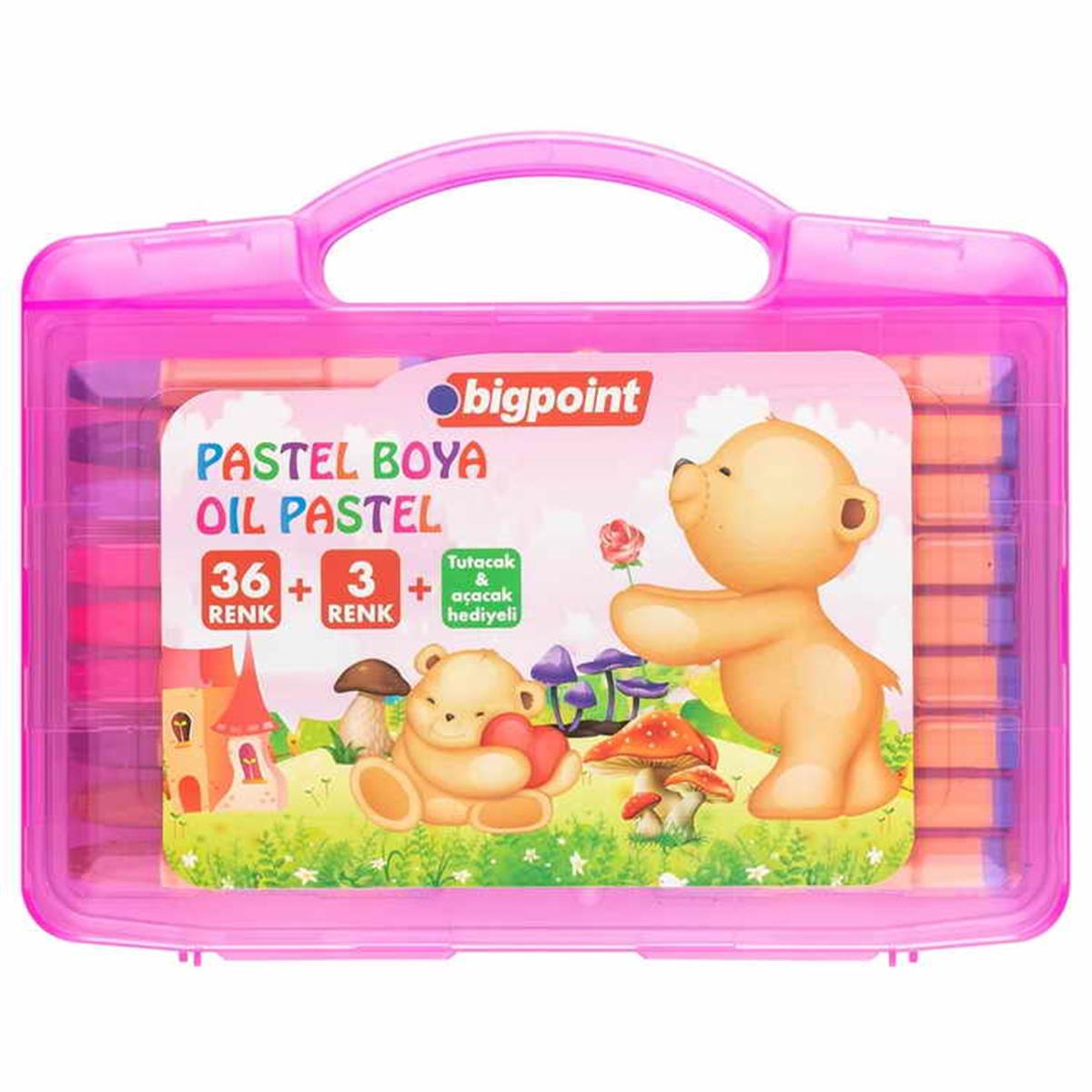 Bigpoint BP741-36P Pastel Boya Çantalı 36Lı