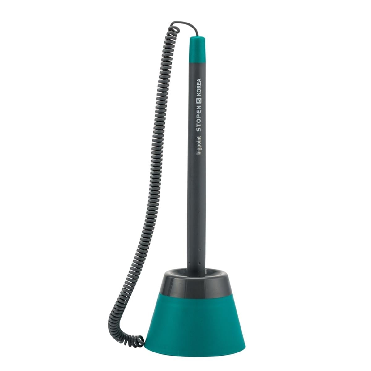 Bigpoint BP939-55 Spiralli Tükenmez Kalem Yeşil Stopen S