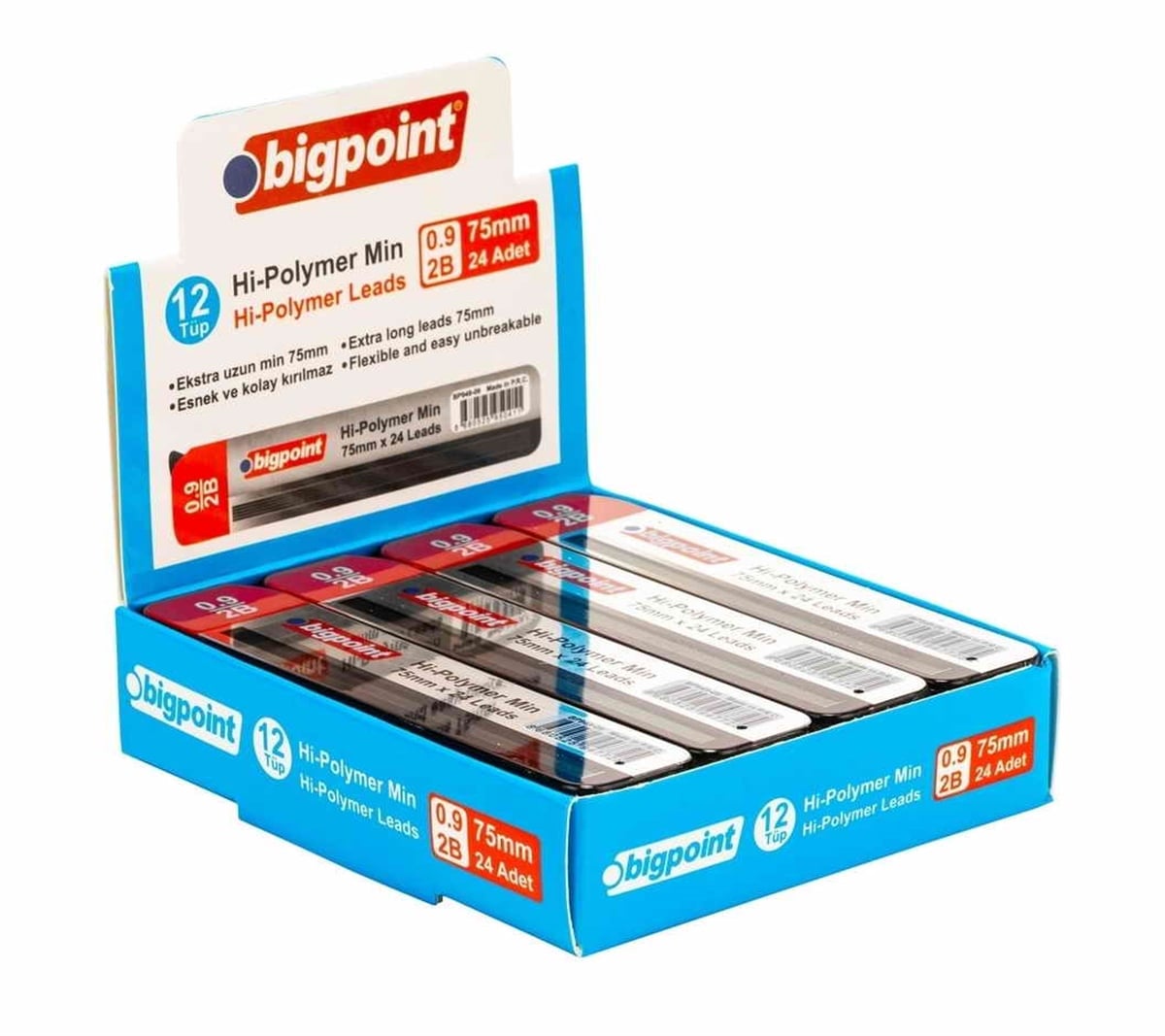Bigpoint Bp949-09 Min 0.9 2B 75Mm 24 Lü Tüp