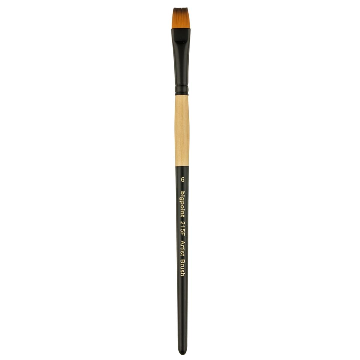 Bigpoint Bpf215f-06 215F Serisi Sentetik Kıl Düz Kesik Fırça No: 6