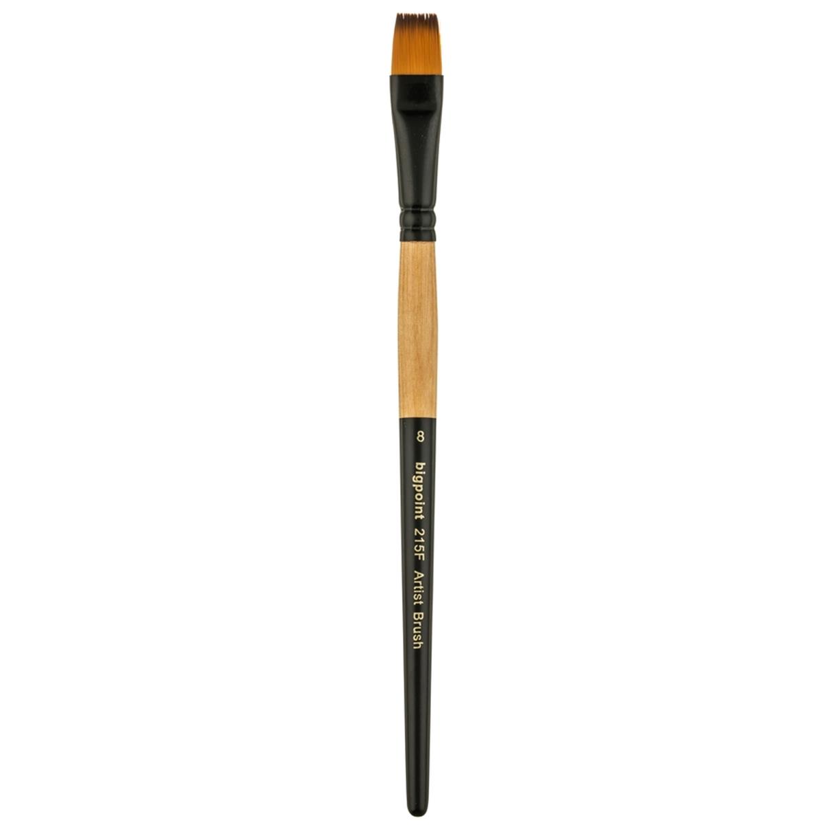 Bigpoint Bpf215f-08 215F Serisi Sentetik Kıl Düz Kesik Fırça No: 8
