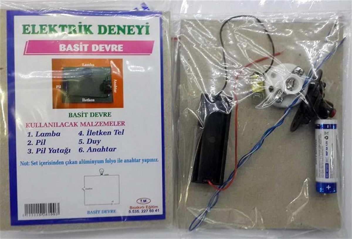 Bozkirli Boz-1003 Basit Elektrik Devre Seti