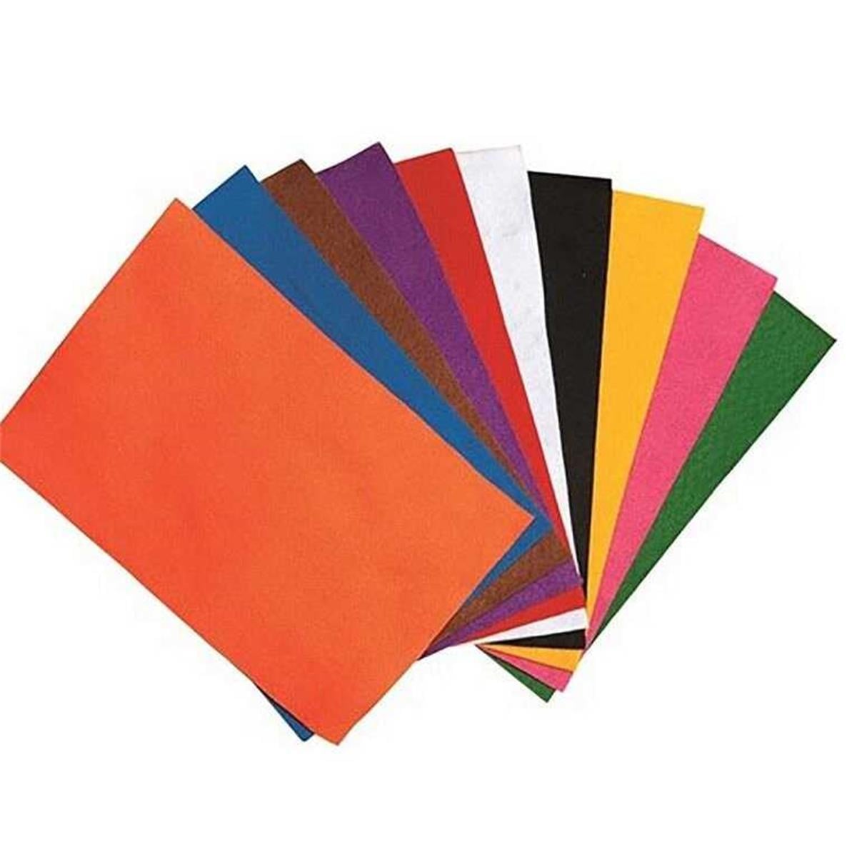 Brons Br-4200 Keçe 20X30Cm 10 Renk Karisik 2Mm