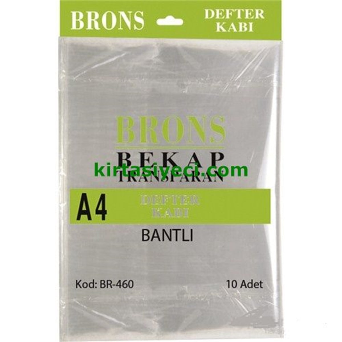 Brons Br-460 Hazir Defter Kabi A4 Seffaf Adet