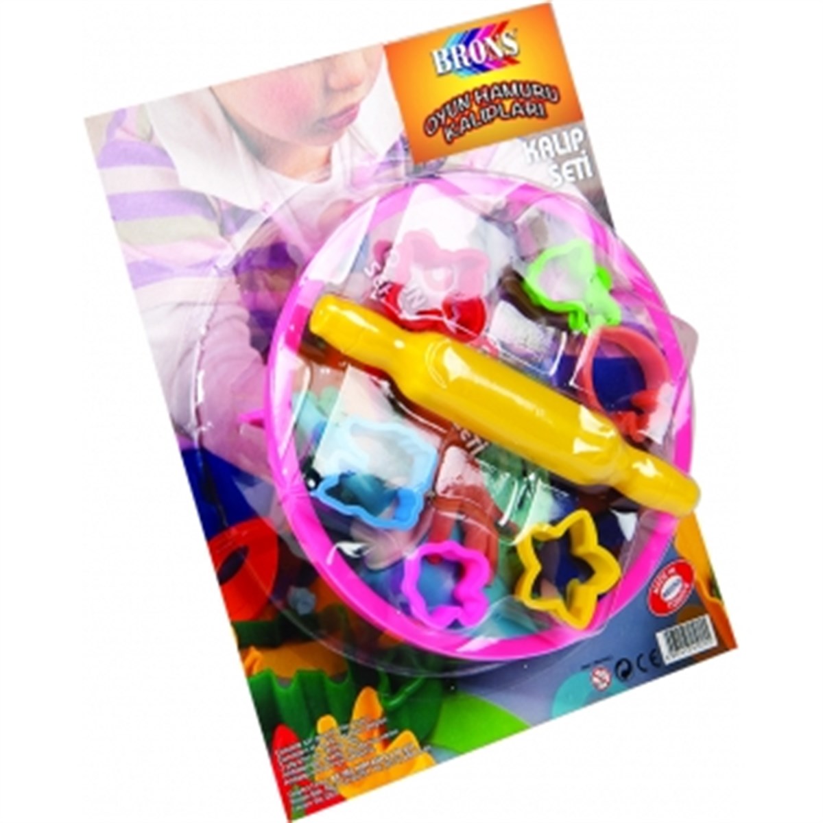 Brons Br-470 Oyun Hamuru Sofrali Kalip 