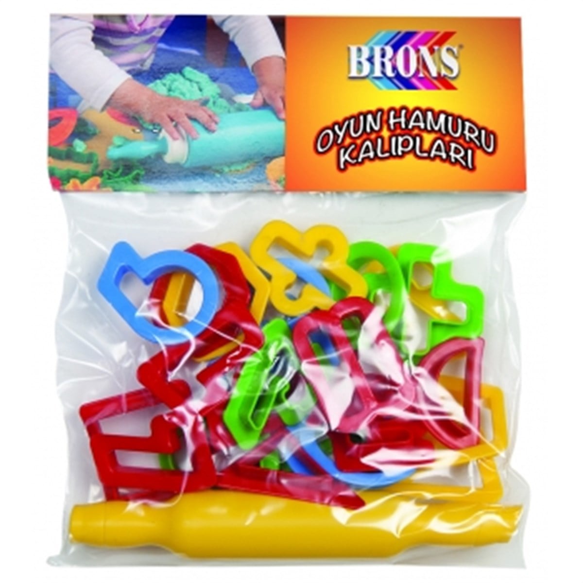 Brons Br-471 Oyun Hamuru Sekillendirme Seti