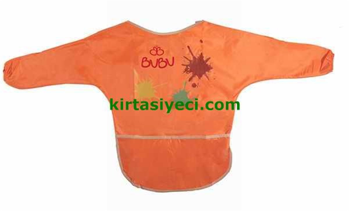 Bu-Bu 00006 Boyama Önlügü Su Geçirmez 6-8 Yas 