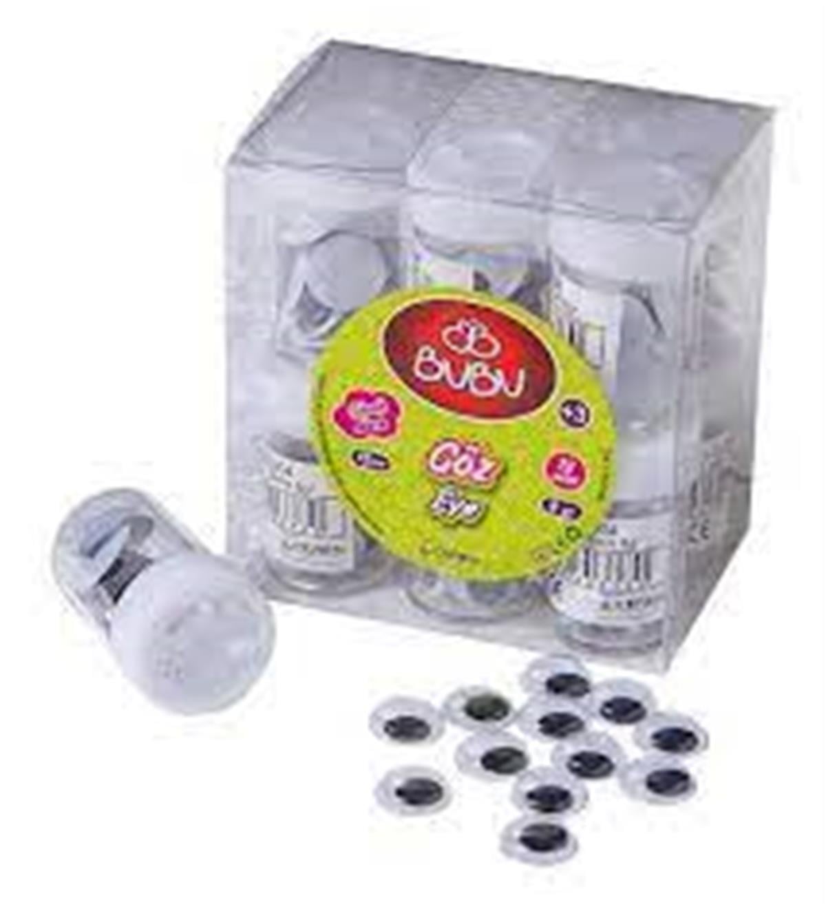 Bu-Bu Gz0003 Oynar Göz Siyah 12 Mm 8Gr