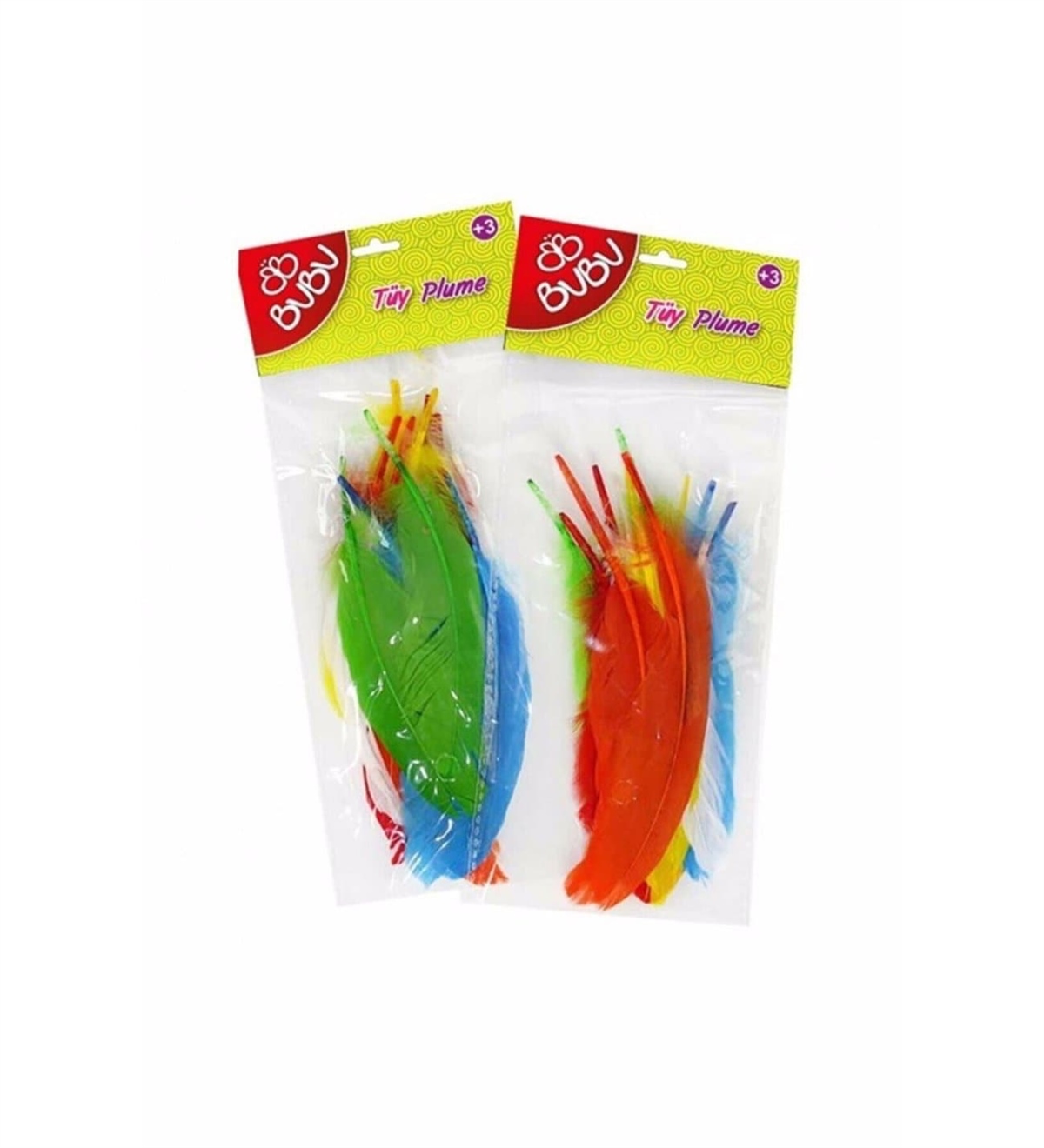 Bu-Bu Hs0008 Tüy Karışık Renk 20Li