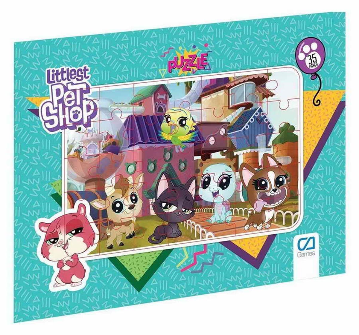 Ca Games Puzzle 35 Parça Lıttlest Pet Shop Frame 1 5018-5019