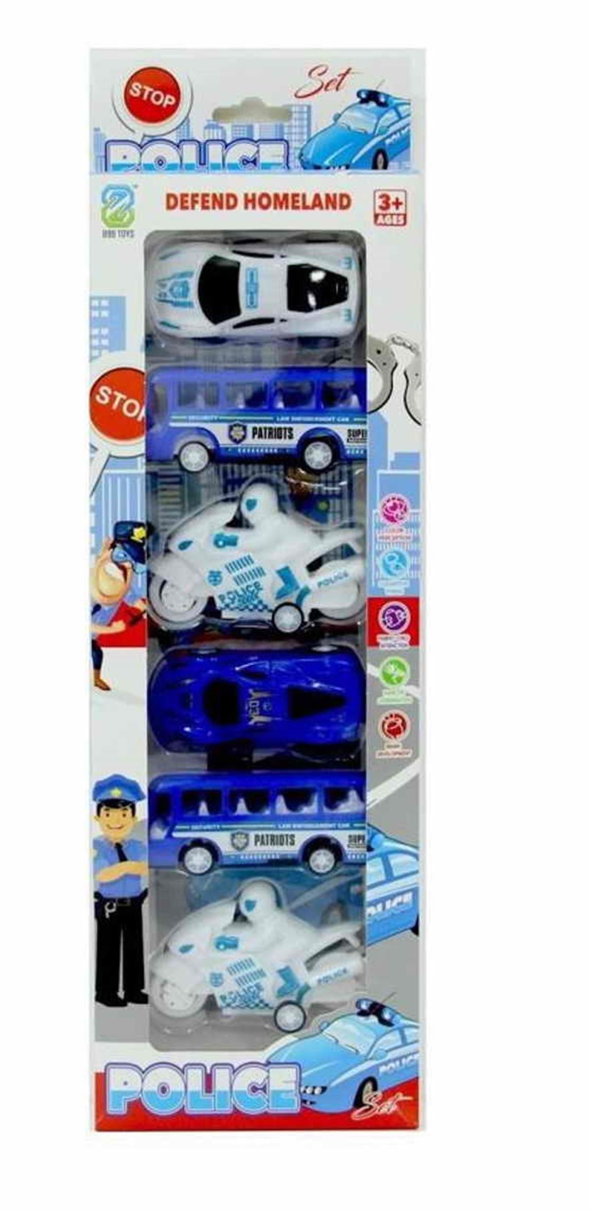 Canem Çekbırak Polis Seti 6 lı Çekbırak Dsp. 899-69G
