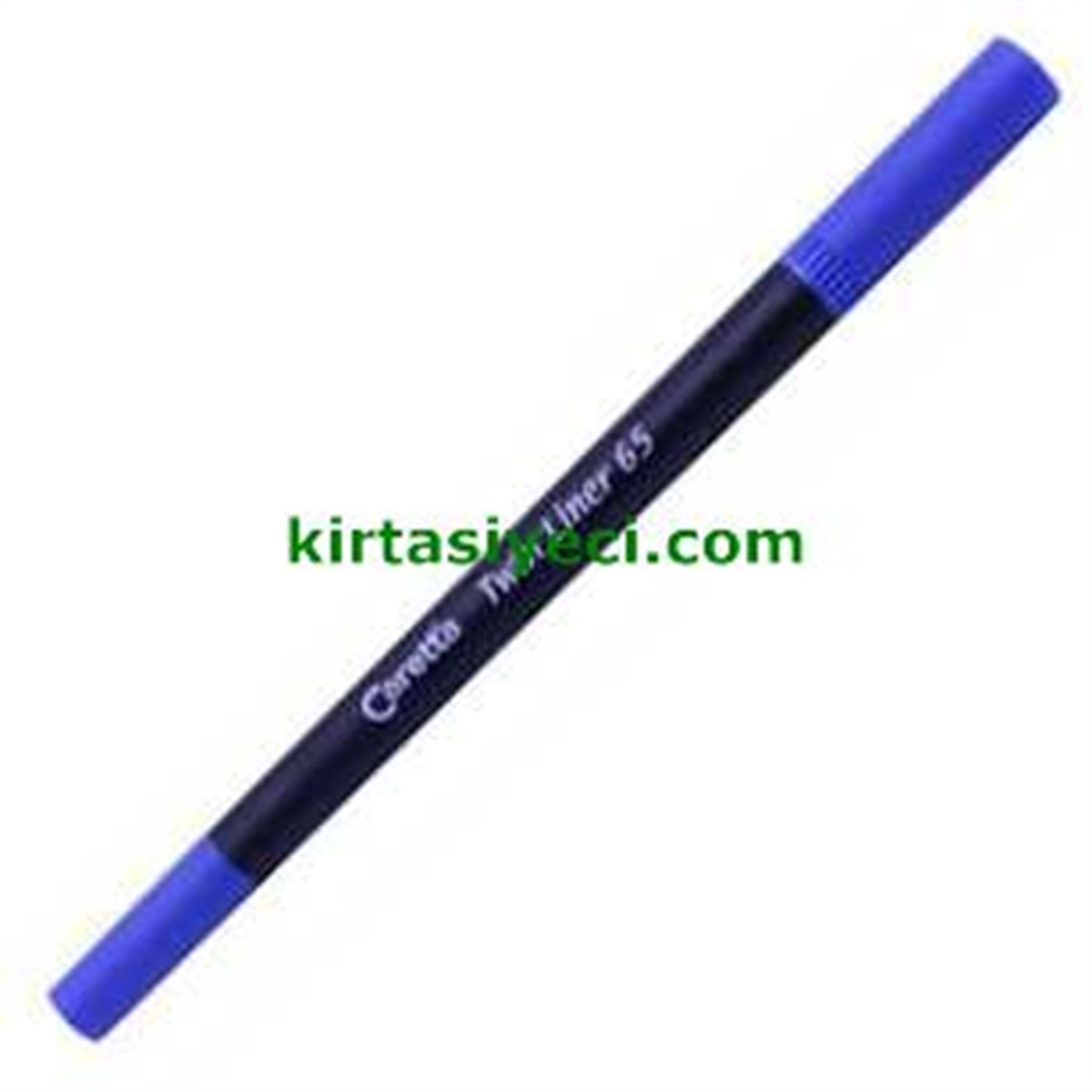 Caretta 65-03 Twinliner Kalem Koyu Mavi Ad.
