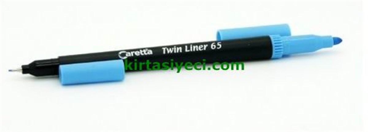 Caretta 65-06 Twinliner Kalem Turkuaz Ad.