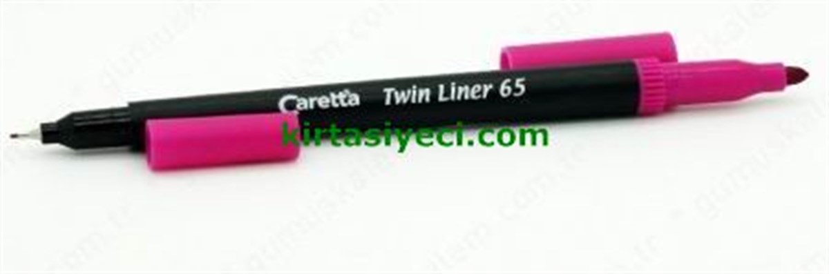 Caretta 65-09 Twinliner Kalem Pembe Ad.