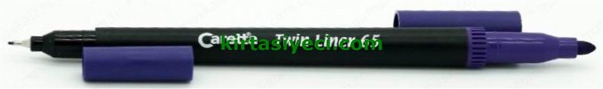 Caretta 65-12 Twinliner Kalem Mor Ad.