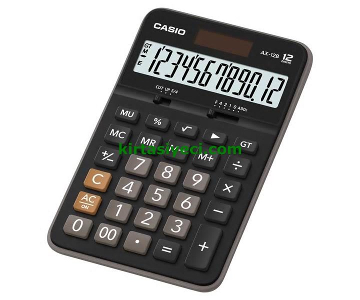 Casio Ax-12B 12 Hane Hesap Makinesi