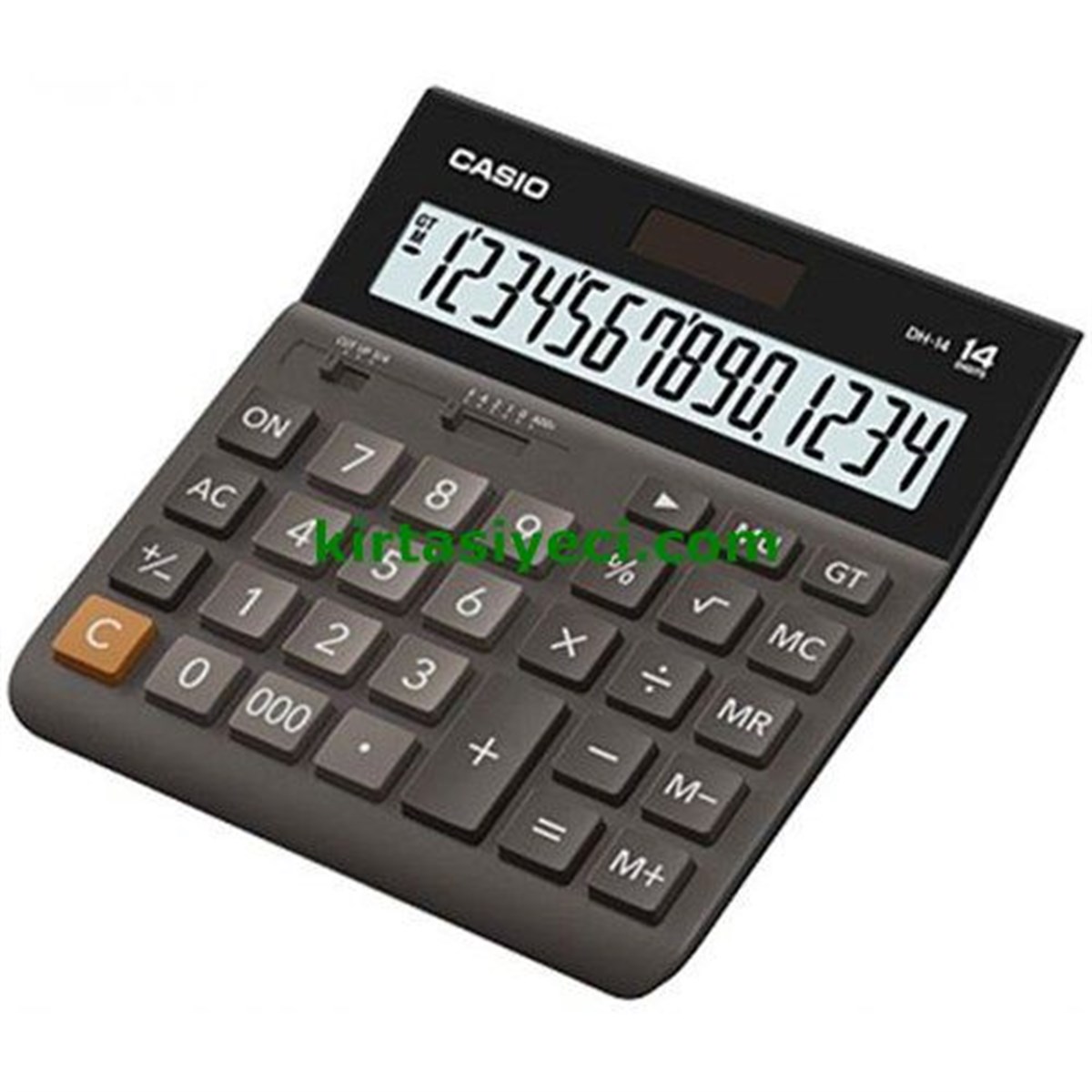 Casio Dh-14-Bk-W-Dh(Cn) 14 Hane Masaüstü Hesap Makinesi