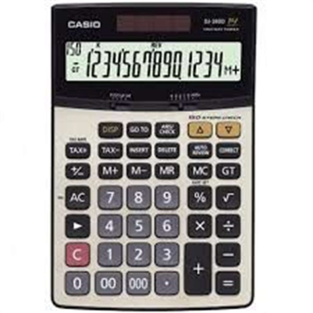 Casio Dj-240D 14 Hane Pilli Günes Enerjili Hesap Makinesi