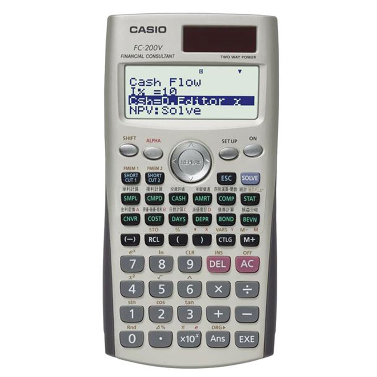Casio Fc-200V Finansal Hesap Makinesi