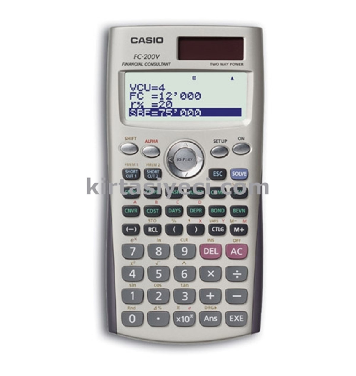 Casio Fc-200V Finansal Hesap Makinesi