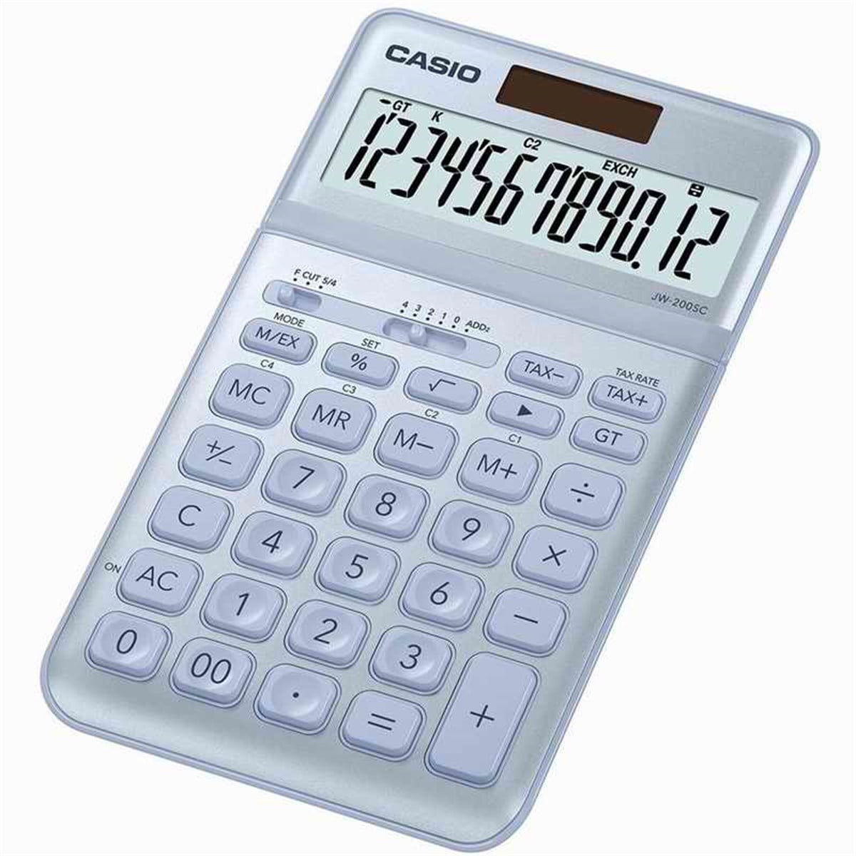 Casio Jw-200Sc-Bu Masa Tipi 12 Hane Hesap Makinesi