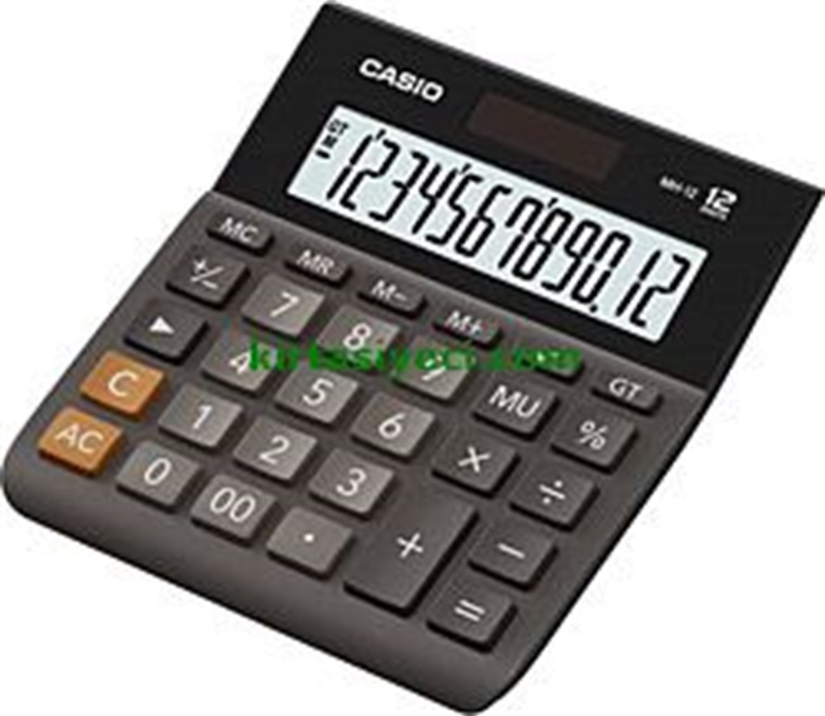 Casio Mh-12-Bk 12 Hane Masa Üstü Hesap Makinesi
