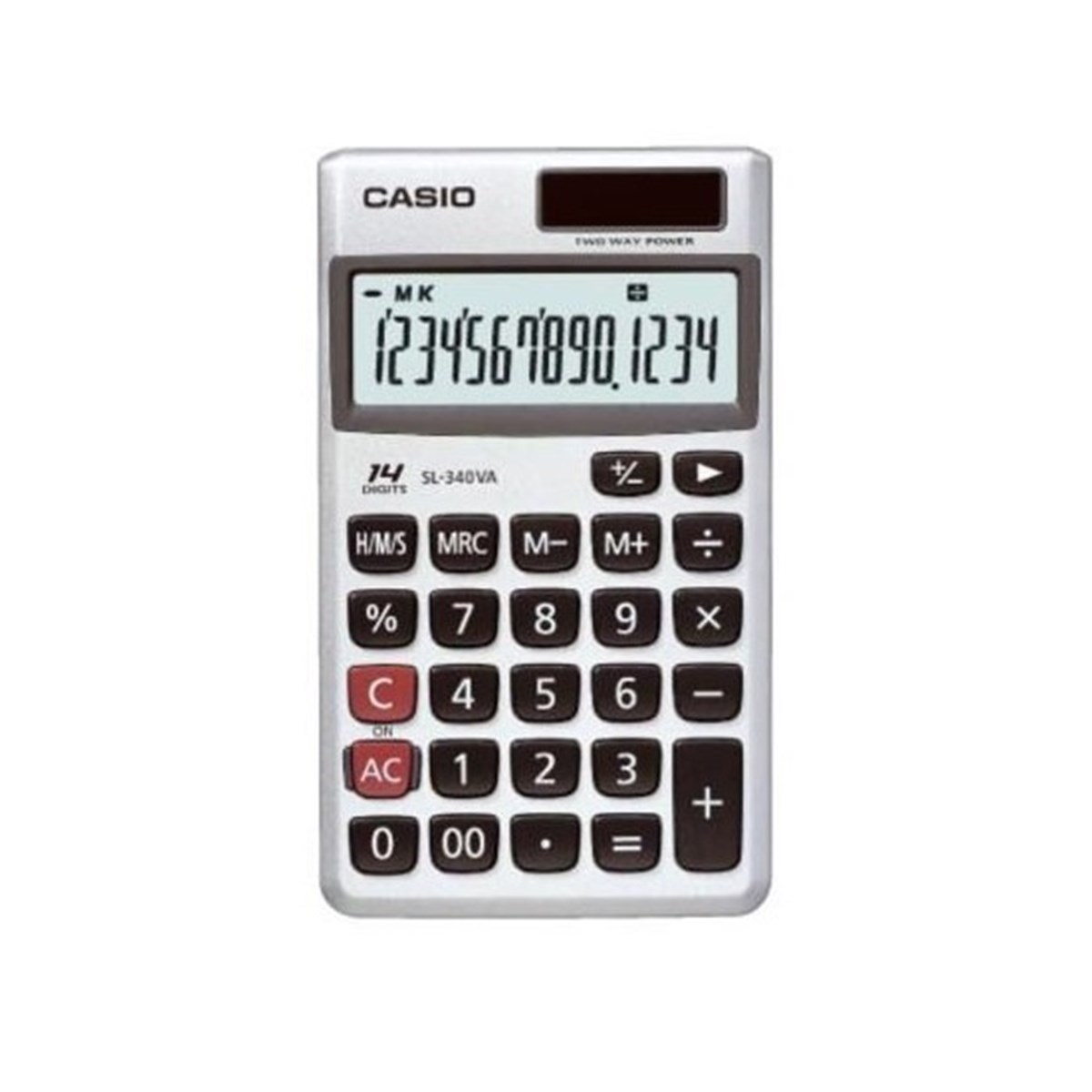 Casio Sl-340Va Hesap Makinesi Cep Tipi 14 Hane