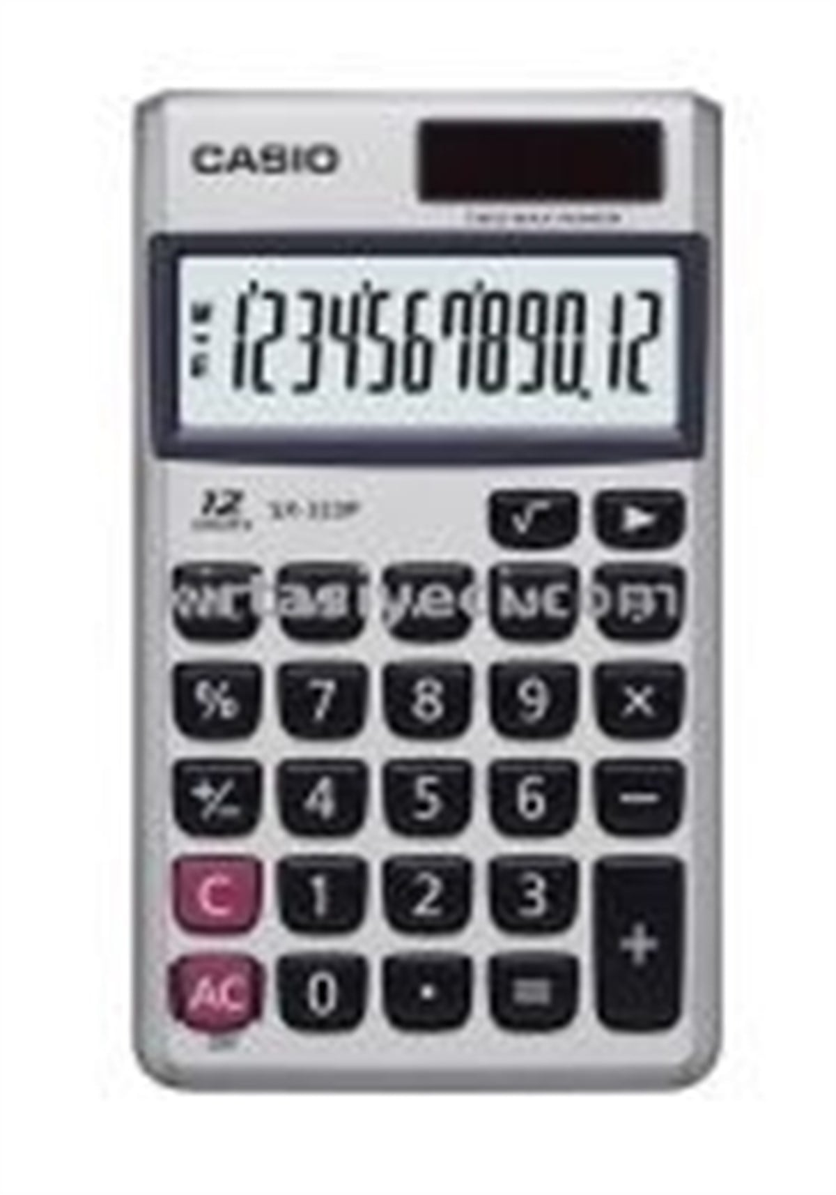 Casio Sx-320P-W 12 Hane Hesap Makinesi