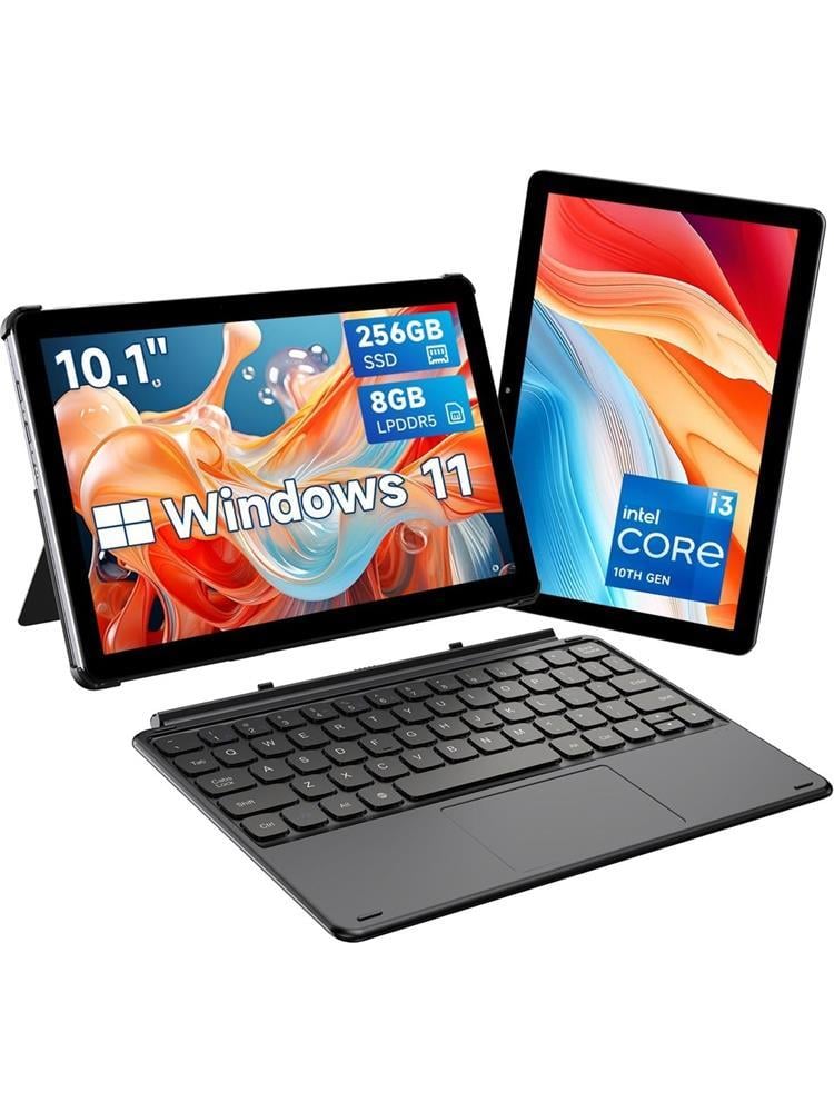 Chuwi Hi10 X2 Intel Core i3 10100Y 8GB DDR5 RAM 256GB Siyah 2in1 W11 10.1