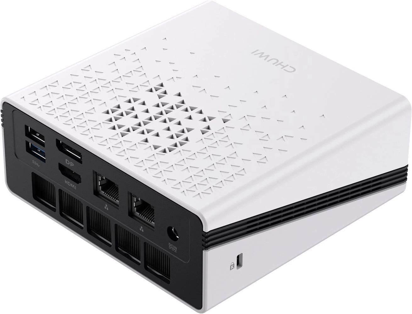 Chuwi UBox Ryzen 5 6600H 16GB DDR5 RAM 512GB M.2 SSD Wi-Fi 6 BT LAN Win11 Pro Mini PC