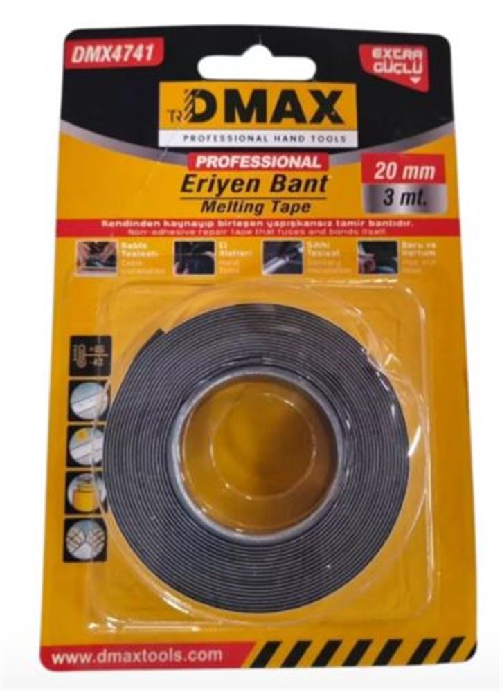 Dmax Kaydırmaz Bant Fosforlu 50mm-3mt 4628