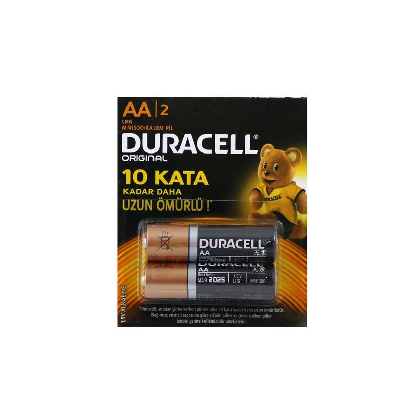 Duracell 2 Li Aa Kalem Pil Kartelada