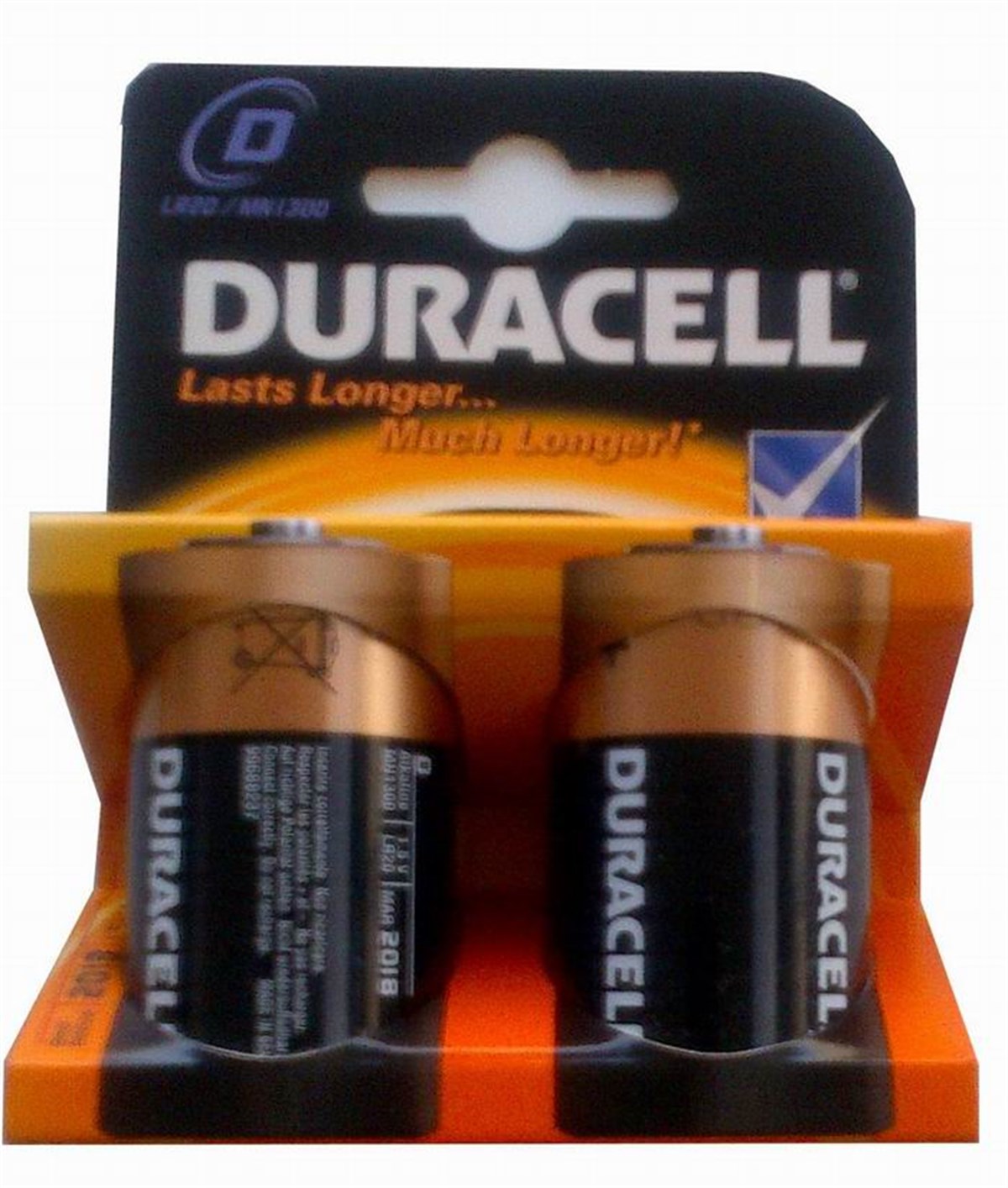 Duracell Lr20 D Büyük Boy Pil 2Li Paket 
