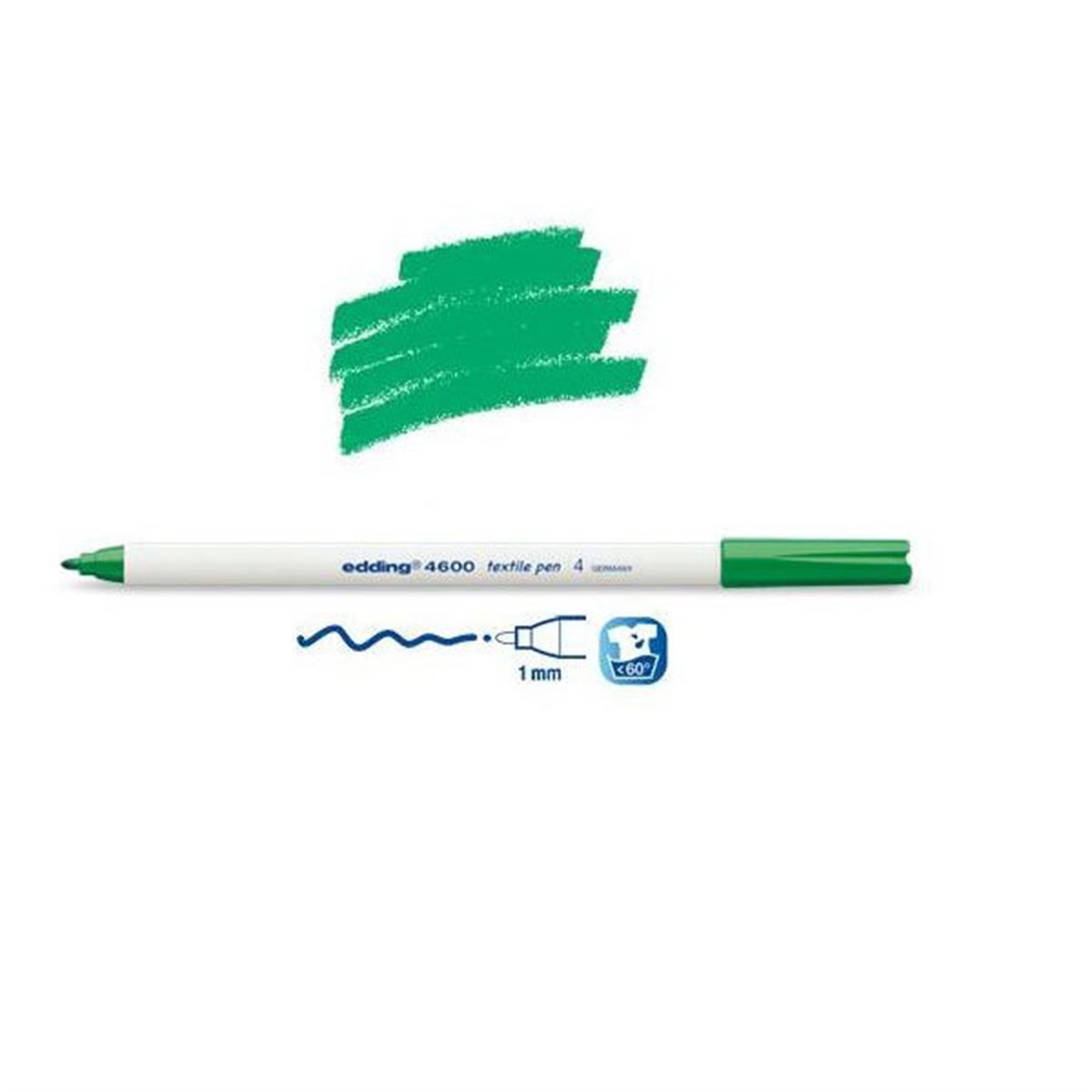 Edding E-4600 T-Shirt Kalemi Yesil Adet 