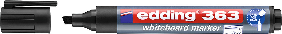 Edding Ed363 Tahta Kalemi Cap Off Siyah Adet Doldurulabilir
